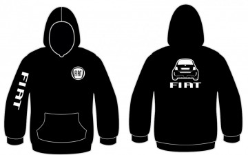 Sweatshirt com capuz para Fiat 500