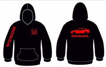 Sweatshirt com capuz para Honda Civic EJ