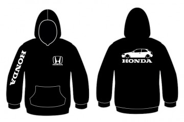 Sweatshirt com capuz para Honda Civic EK Lateral