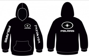 Sweatshirt com capuz para Polaris Predator