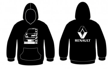Sweatshirt com capuz para Renault Clio 2 V6