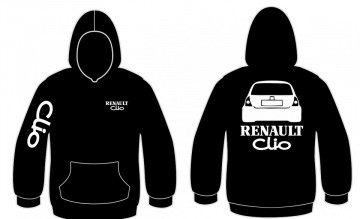 Sweatshirt com capuz para Renault Clio 2