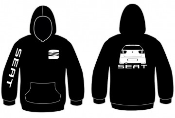 Sweatshirt com capuz para Seat Ibiza 6k2 Traseira