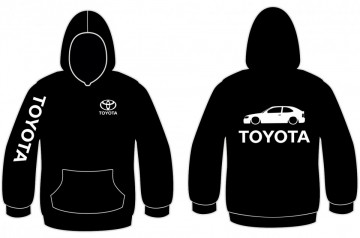 Sweatshirt com capuz para Toyota Corolla