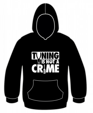 Sweatshirt com capuz - Tuning is Not a Crime