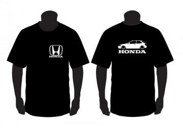 T-shirt para Honda Civic EK Lateral