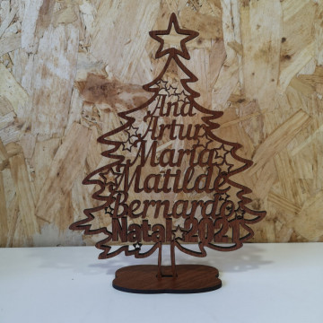 Árvore de Natal com Nomes