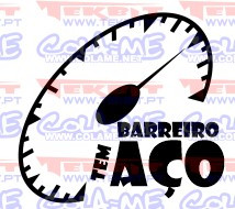 Autocolante - Barreiro tem aço