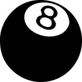 Autocolante - Bola 8