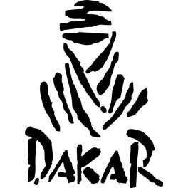Autocolante - Dakar Com Letras