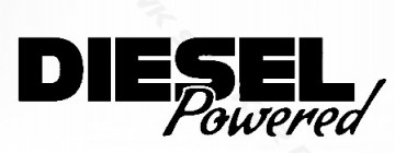 Autocolante - Diesel Powered