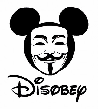 Autocolante - Disobey