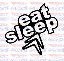 Autocolante - Eat Sleep Citroen