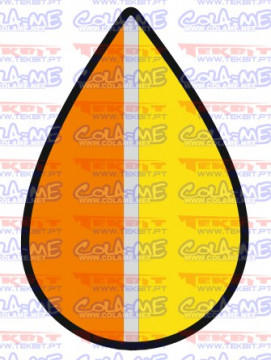 Autocolante Impresso - Badge JDM Gota