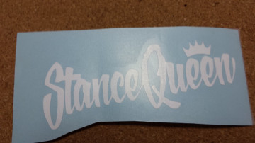 Autocolante - Stance Queen