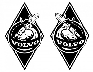 Autocolantes -Volvo (Par)