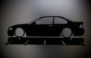 Chaveiro em Acrílico com BMW E46 coupe