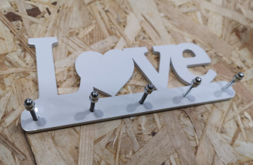 Chaveiro em Acrílico - LOVE