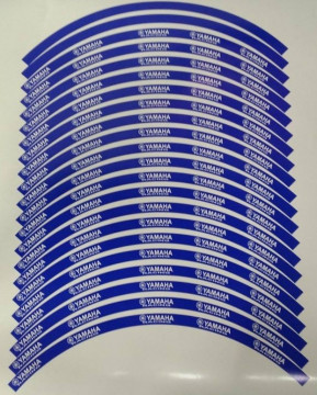 Conjunto de faixas para Jantes - YAMAHA Racing