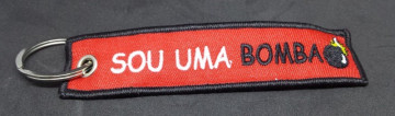Fita Porta Chaves com "Sou uma Bomba"