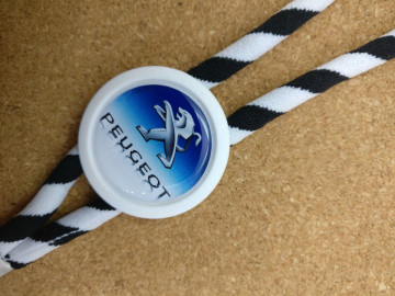 Fita Porta Chaves (lanyard) Ajustável para Peugeot