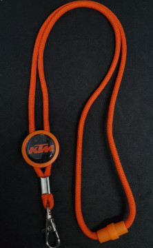 Fita Porta Chaves (lanyard) de Pescoço Ajustável para KTM