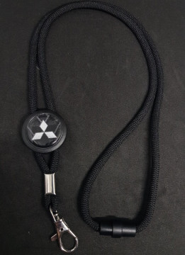 Fita Porta Chaves (lanyard) de Pescoço Ajustável para Mitsubishi