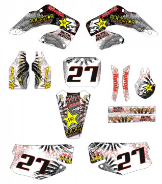 Kit Autocolantes Para Honda CR 125 / 250 00-01