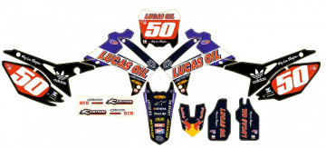 Kit Autocolantes Para HONDA CRF (250 14-17), (450 13-16)