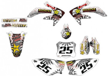 Kit Autocolantes Para HONDA CRF 450 05-08