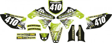 Kit Autocolantes Para KAWASAKI KXF 250 09-12