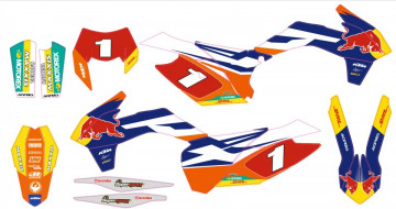 Kit Autocolantes Para Moto - KTM EXC / XC / XCF 14-16