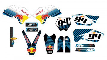 Kit Autocolantes Para Moto - KTM SX / MX 04-06
