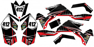 Kit Autocolantes Para Moto - Suzuki LTR 450