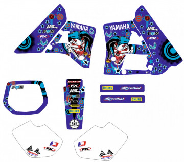Kit Autocolantes Para Moto - Yamaha YZ 125 -1992 a 1994