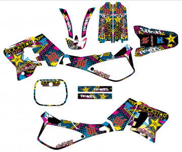 Kit Autocolantes Para Moto - Yamaha YZ 125 / 250 1993 a 1995