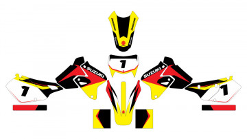 Kit Autocolantes Para Suzuki DRZ 400 02-07