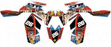 Kit Autocolantes Para Suzuki LTR 450