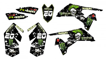 Kit Autocolantes Para Suzuki LTR 450