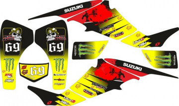 Kit Autocolantes Para Suzuki LTZ 400 03-08