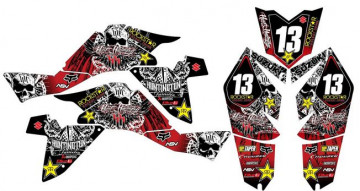 Kit Autocolantes Para Suzuki LTZ 400 07-16