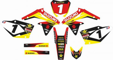 Kit Autocolantes Para Suzuki RMZ 450 08-17