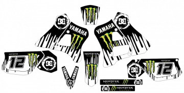Kit Autocolantes Para Yamaha DTR 125 DT 125R 91-03