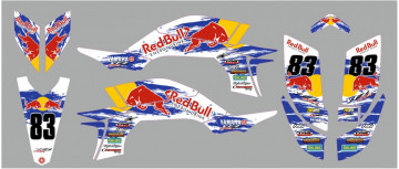 Kit Autocolantes Para Yamaha YFZ 450 03-08