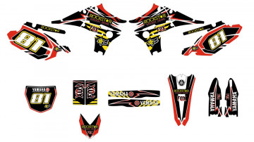 Kit Autocolantes Para Yamaha yzf 450 10-13