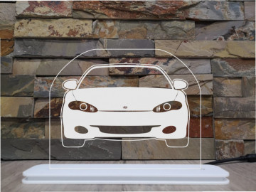 Moldura / Candeeiro com luz de presença - Hyundai coupe