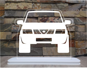 Moldura / Candeeiro com luz de presença - Nissan Patrol 120