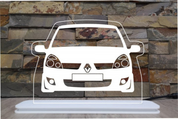 Moldura / Candeeiro com luz de presença - Renault Clio mk2 2001