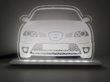 Moldura / Candeeiro com luz de presença - Seat Ibiza 6L