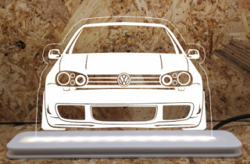 Moldura / Candeeiro com luz de presença - Volkswagen Golf IV (4)
